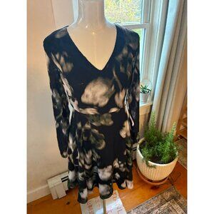 Simply Vera Vera Wang Floral Chiffon Dress